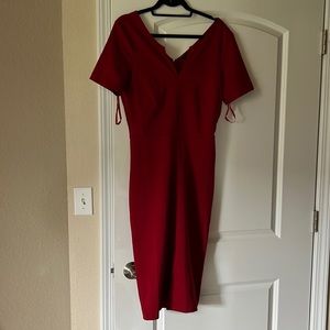 Split-Neck Sheath Dress - Banana Republic - New with tags! Size 8 Tall